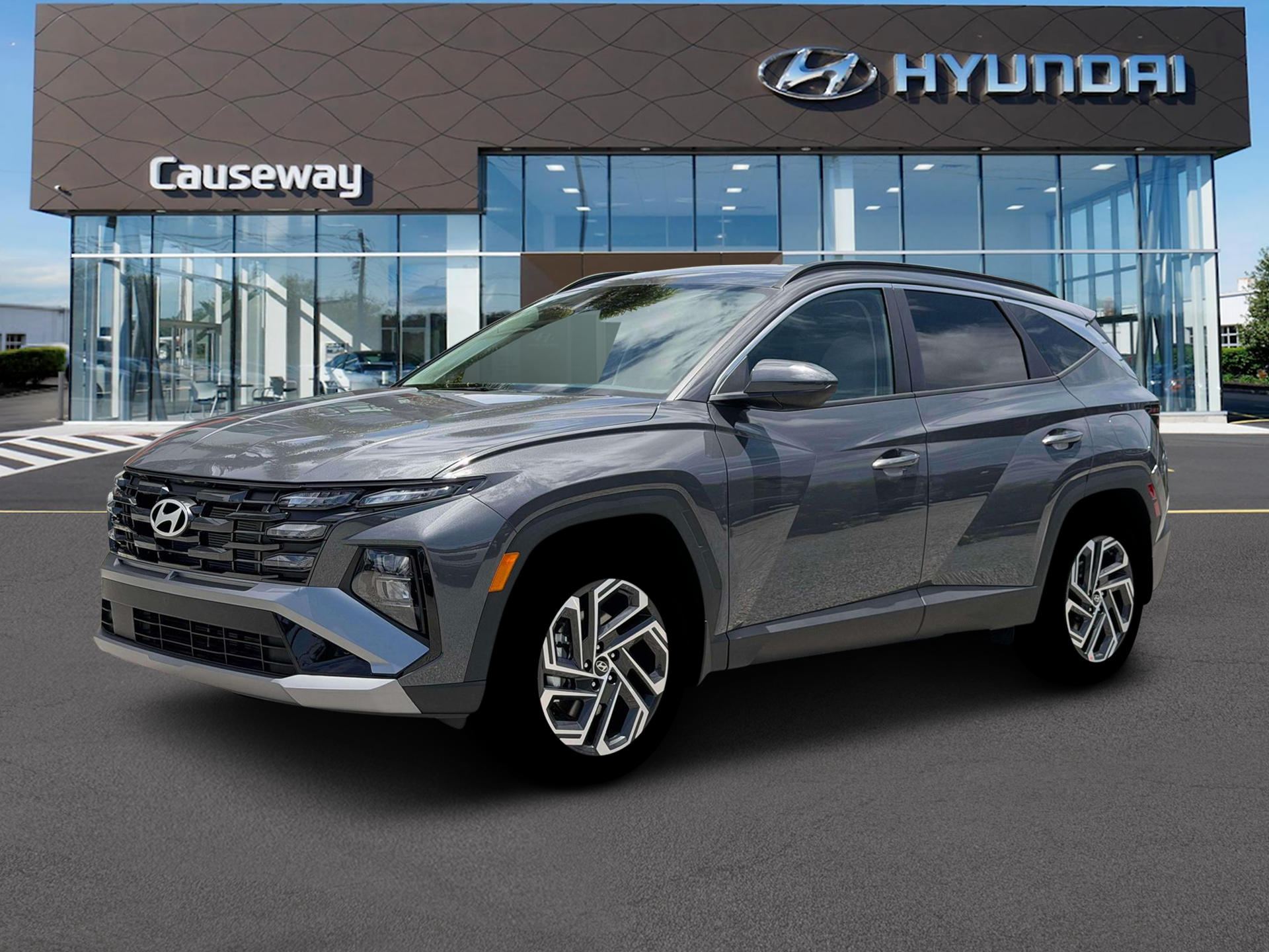 New 2026 Gray Hyundai SEL Plus AWD image 2