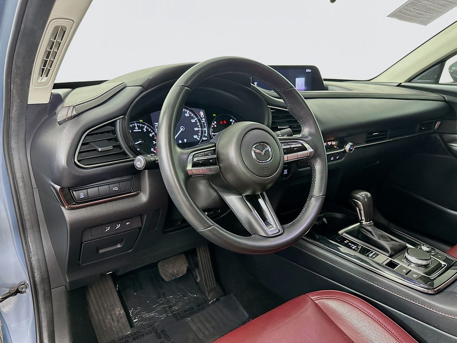 Used 2022 Polymetal Gray Metallic Mazda 2.5 S Carbon Edition AWD with Leather Heated Seats image 9