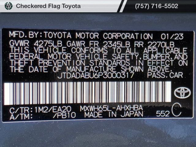 Used 2023 Guardian Gray Toyota Limited image 23