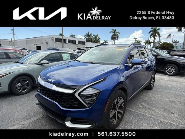 Certified Used 2025 Blue Kia EX image 4