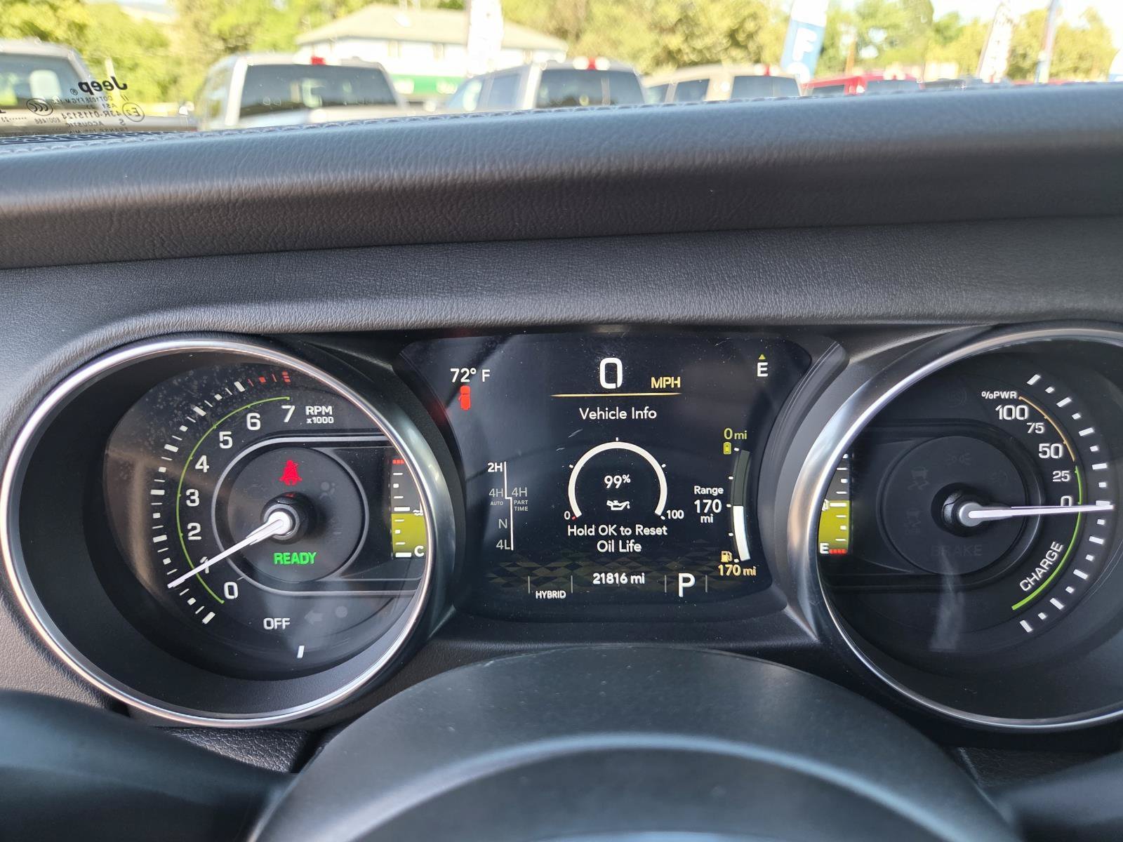 Used 2023 Hydro Blue Pearlcoat Jeep Sahara image 27