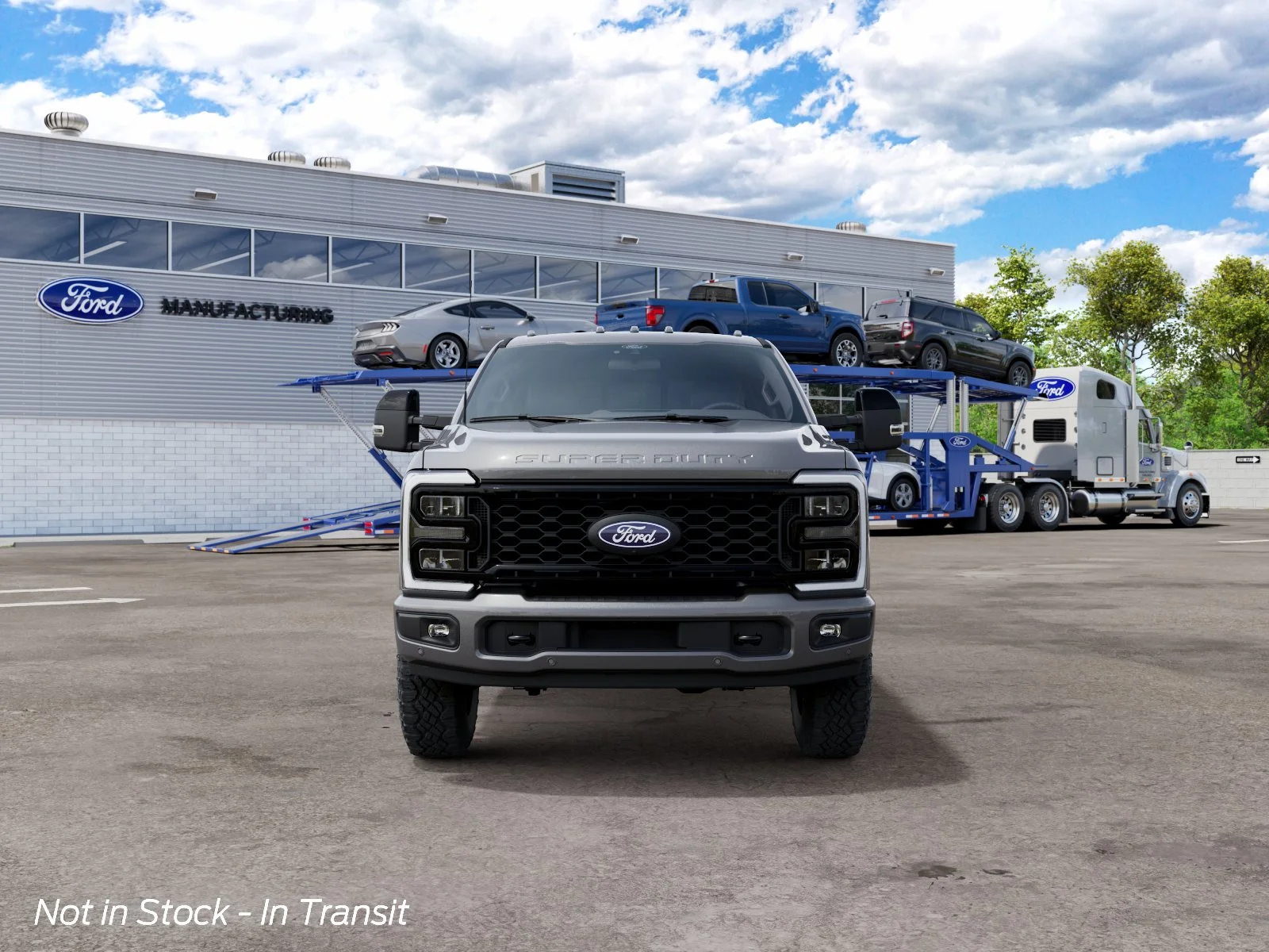 New 2027 Carbonized Gray Metallic Ford F-350® Lariat® image 3
