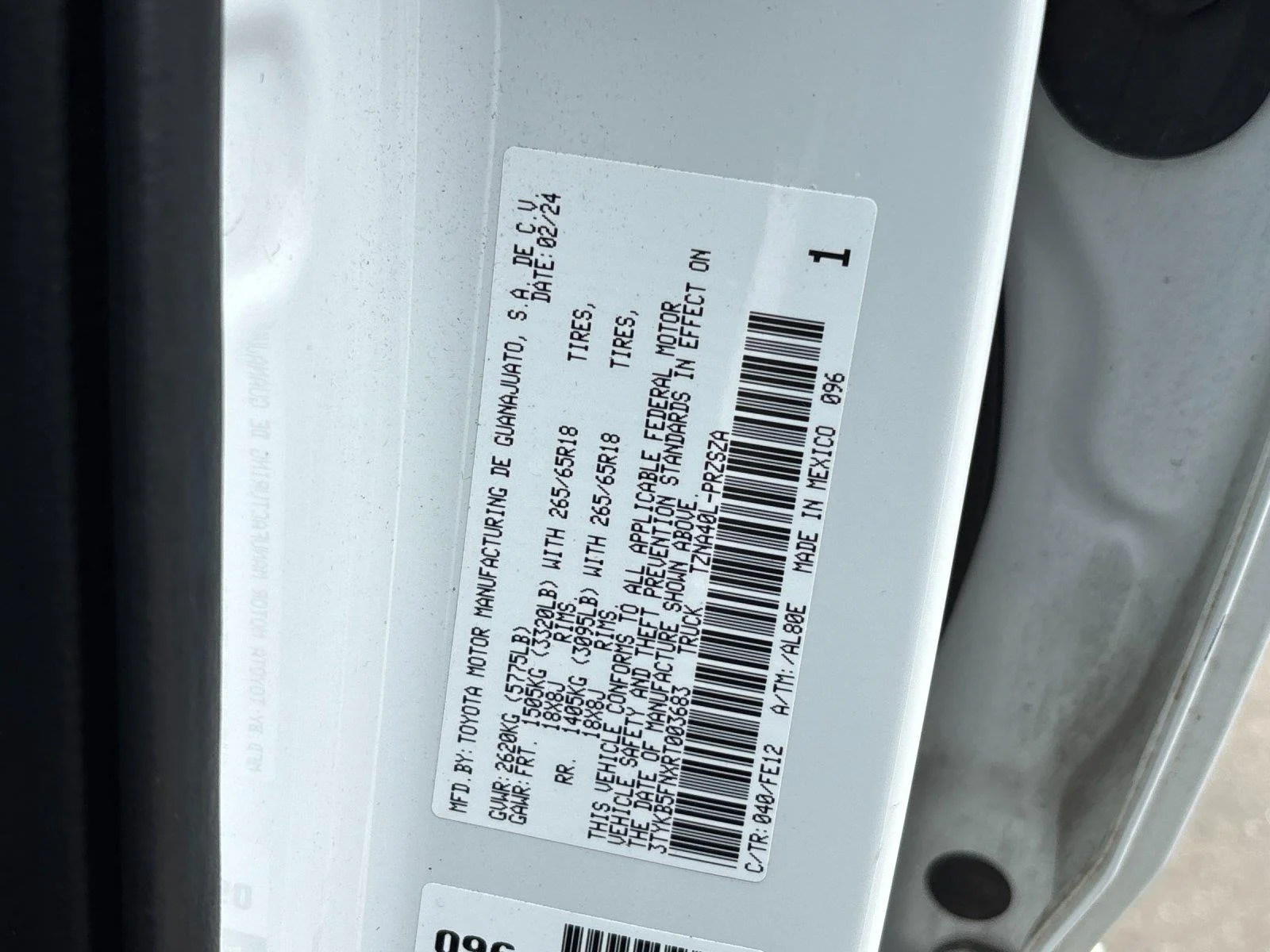 Used 2024 Ice Cap Toyota TRD Sport image 11