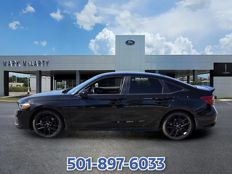 Used 2024 Crystal Black Pearl Honda MANUAL image 2