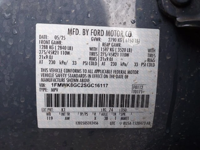 Certified Used 2025 Vapor Blue Ford ST image 25