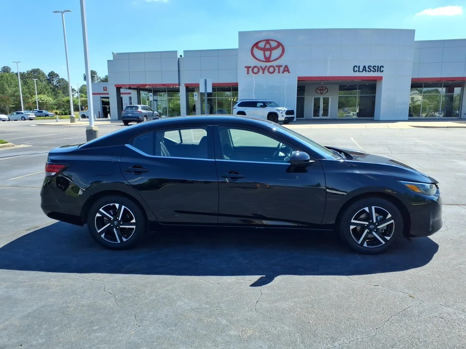 Used 2025 Super Black Nissan SV image 10