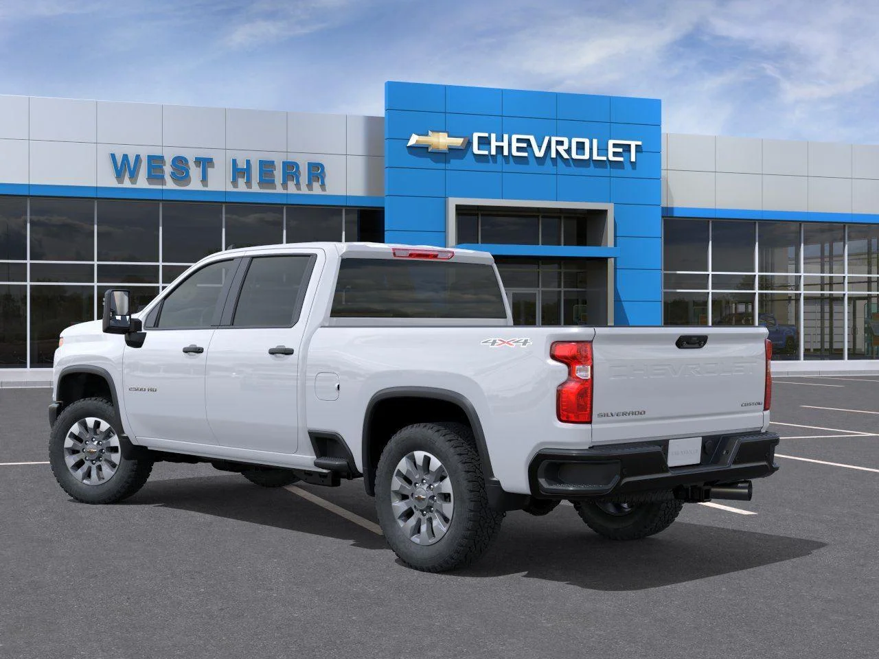 New 2026 Summit White Chevrolet Custom image 3