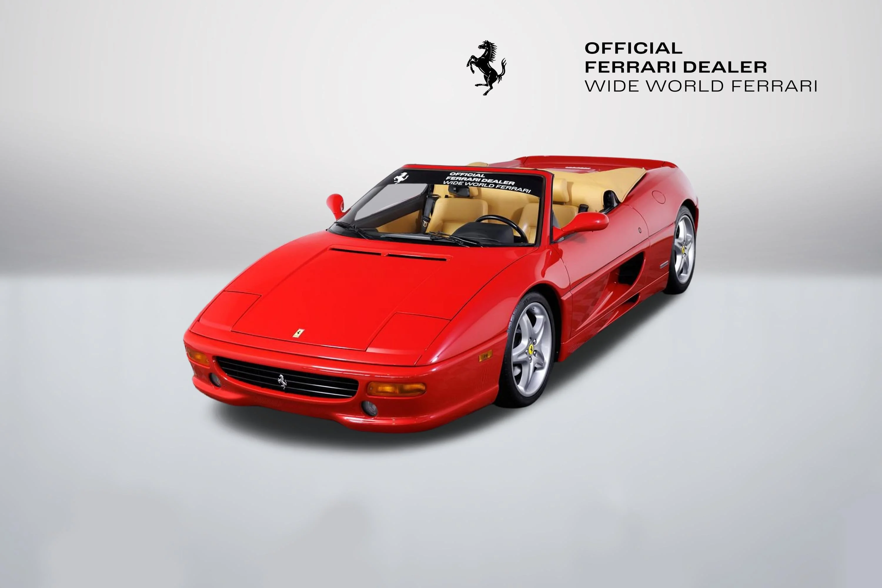 Used 1996 Rosso Corsa Ferrari Spider OEM Manual image 16