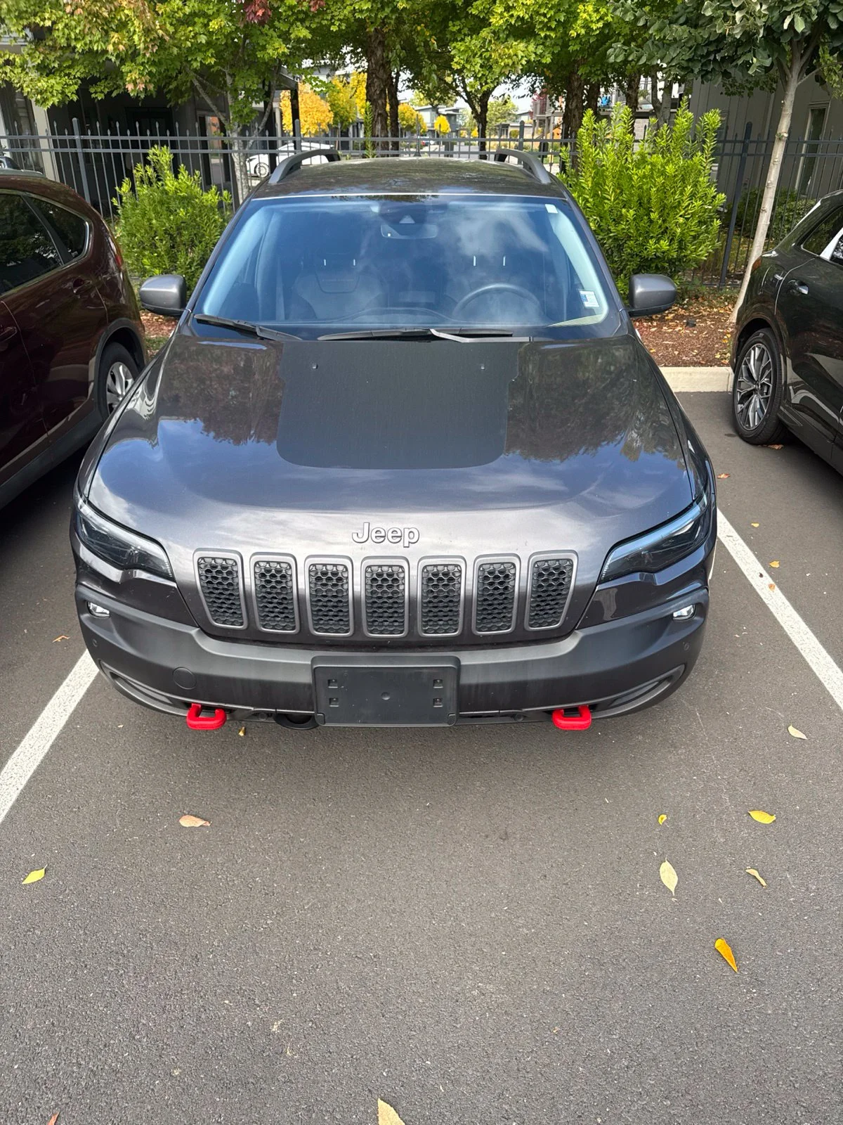 Used 2021 Gray Jeep Trailhawk image 2