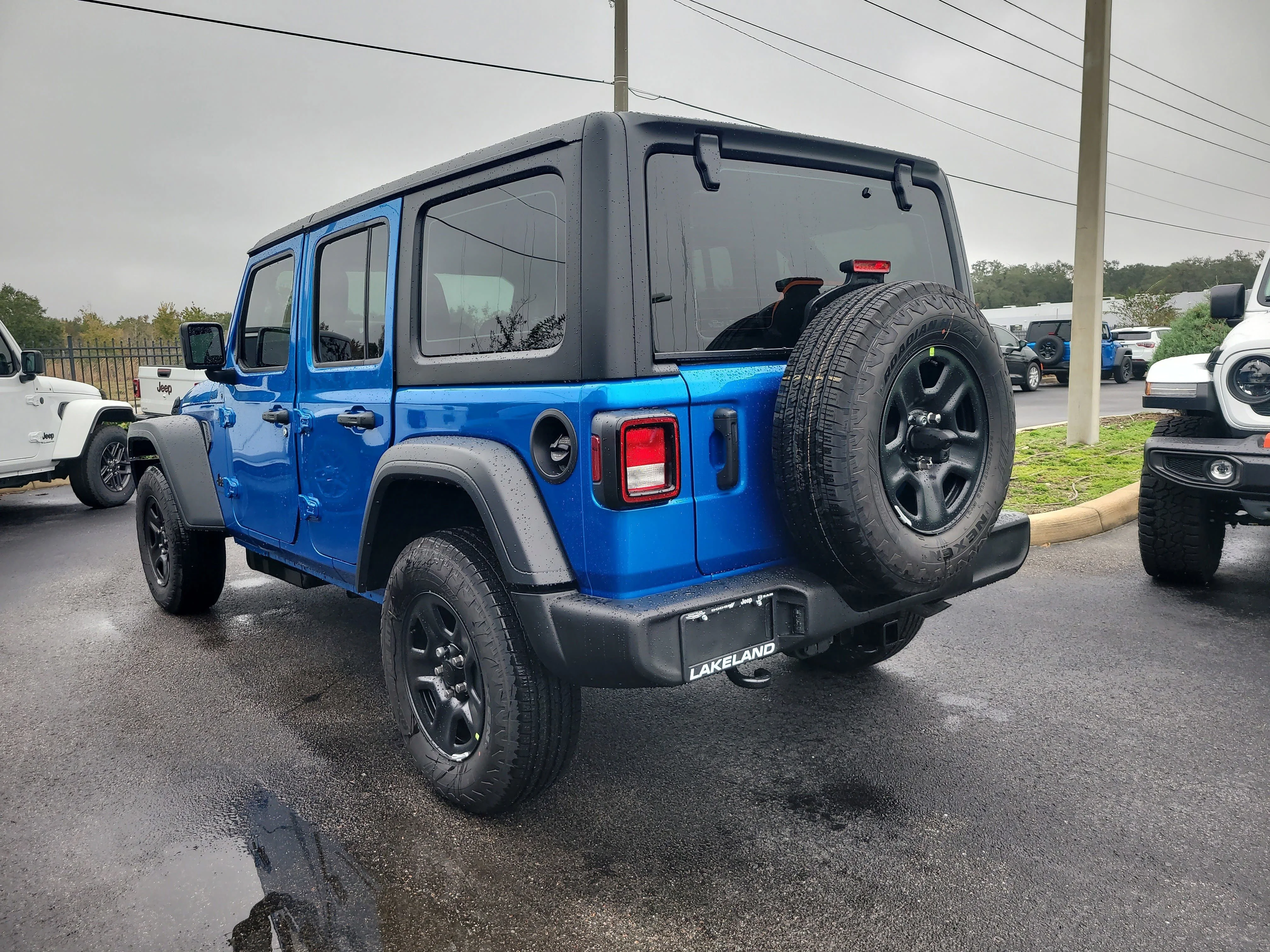 New 2026 Hydro Blue Pearlcoat Jeep Sport image 8