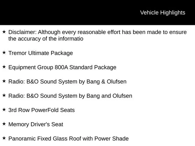 New 2026 Vapor Blue Metallic Ford Tremor image 3