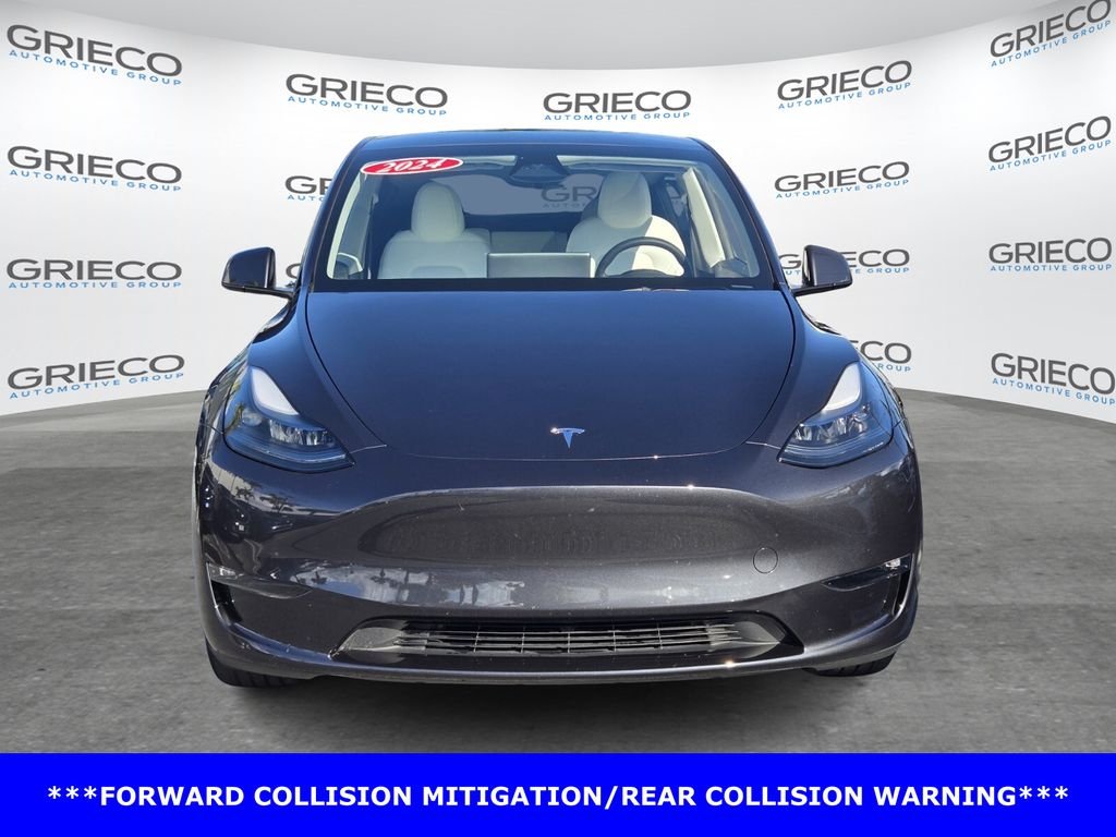 Used 2024 Tesla Model Y Long Range with VIN 7SAYGDEEXRF185024 for sale in Delray Beach, FL