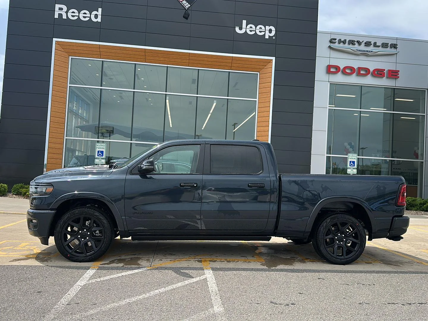 New 2026 Forged Blue Metallic Ram Laramie image 2