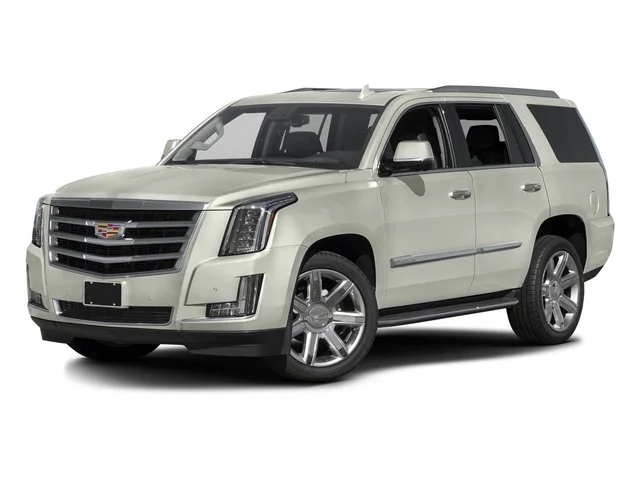 Used 2016 Crystal White Tricoat Cadillac Luxury Collection image 1