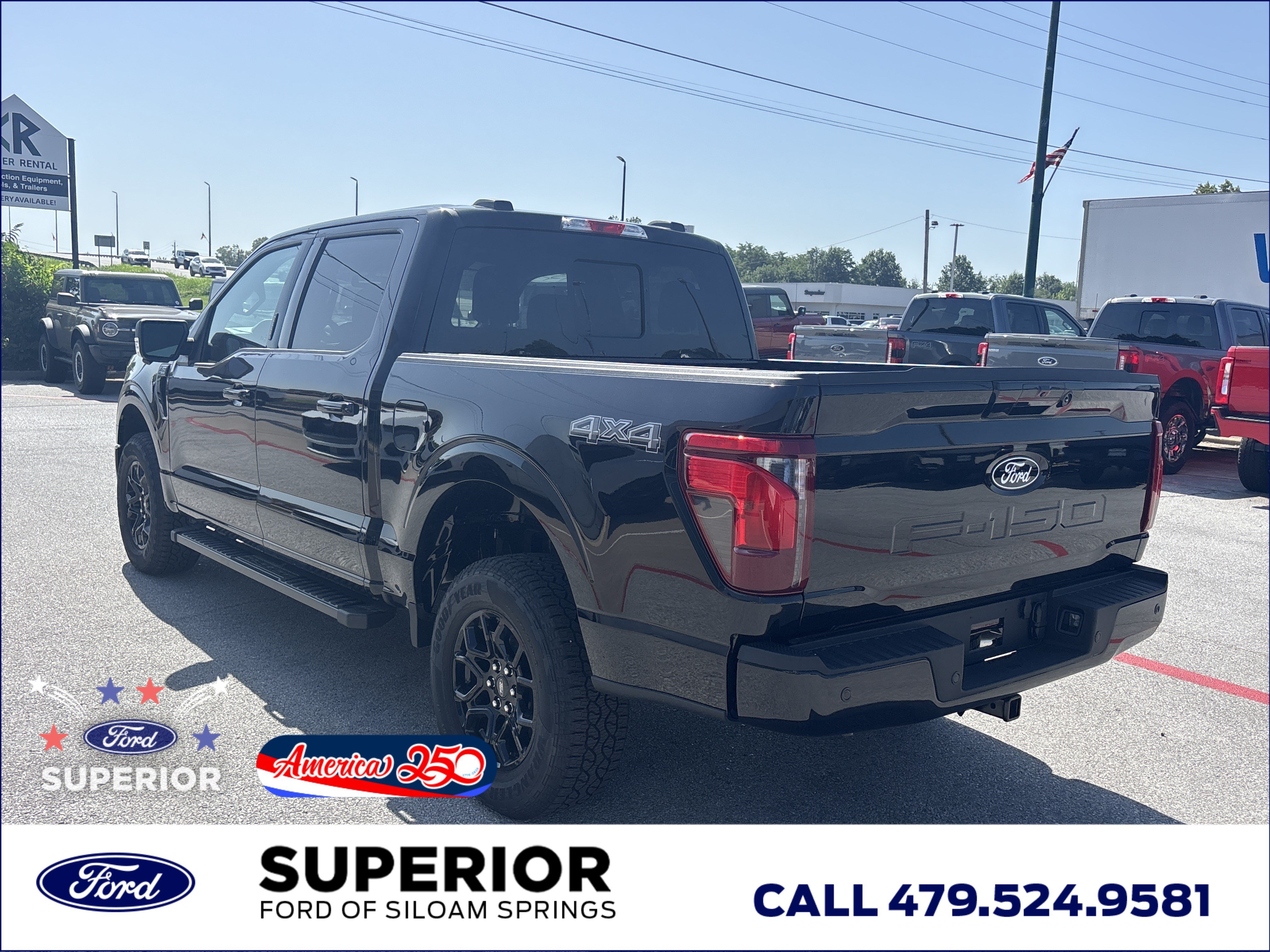 New 2026 Agate Black Metallic Ford XLT 4WD image 5