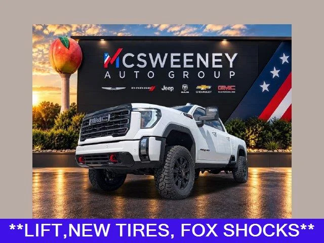 Used 2024 Summit White GMC AT4 image 1