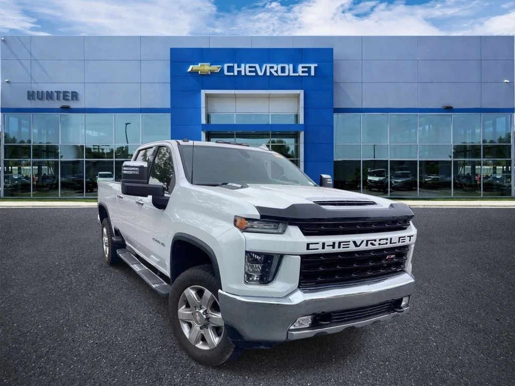 Used 2021 Iridescent Pearl Tricoat Chevrolet LTZ image 1