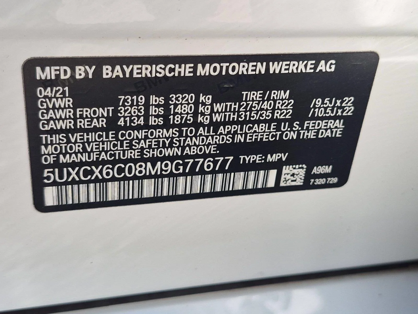 Used 2021 Mineral White Metallic BMW M50i image 38