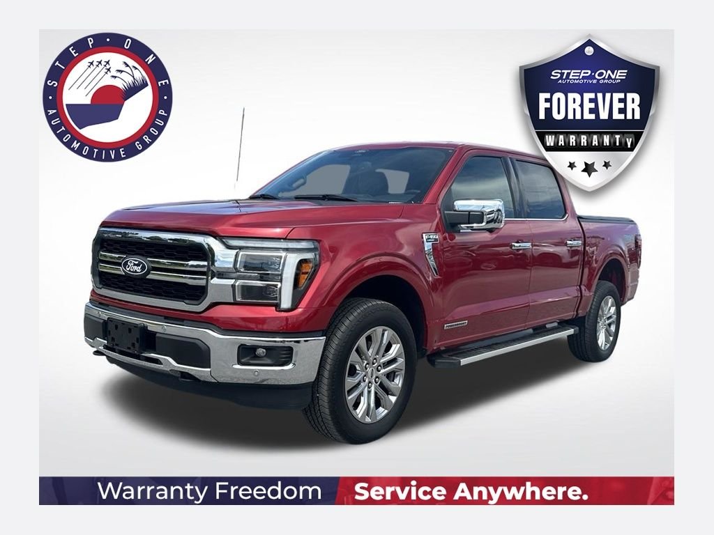 Used 2025 Red Ford Lariat image 1