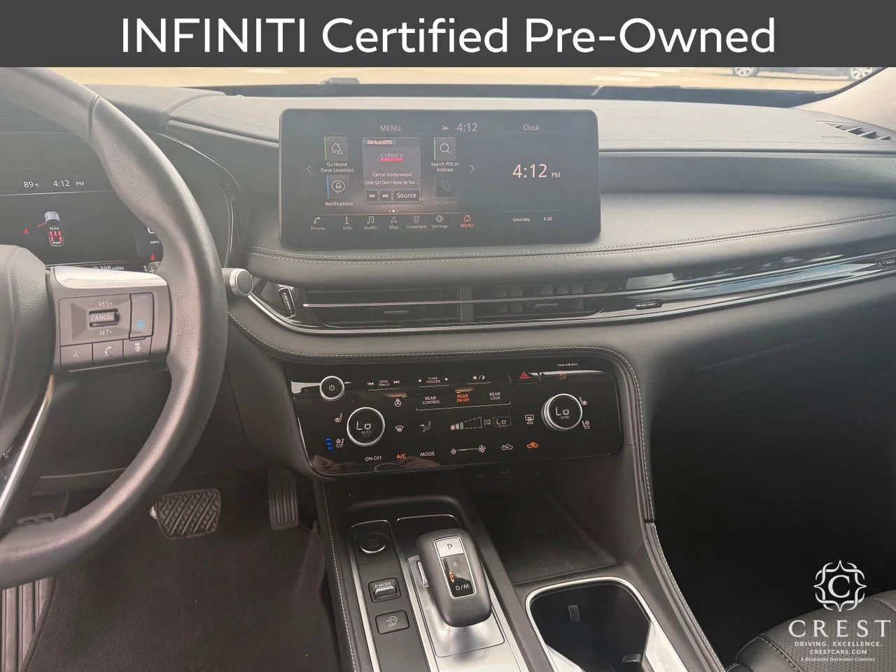 Certified Used 2024 Warm Titanium INFINITI LUXE image 20