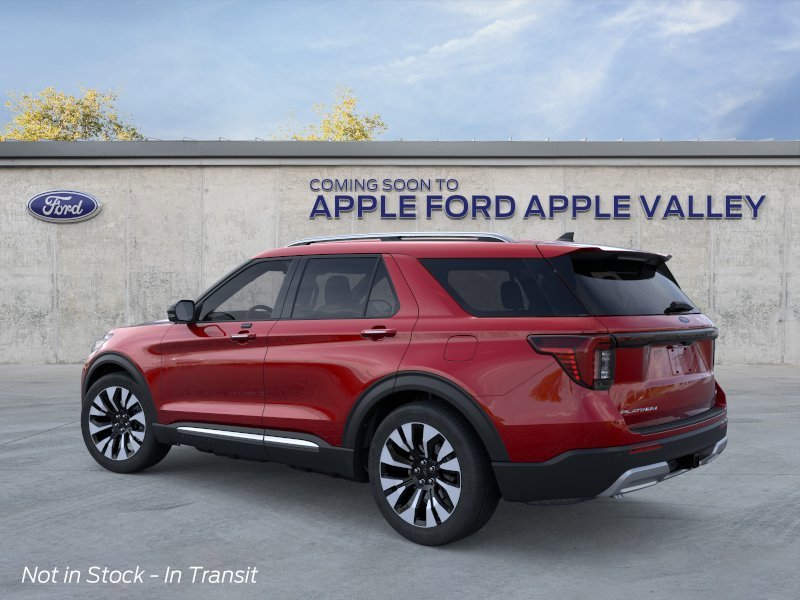 New 2026 Red Metallic Ford Platinum image 4