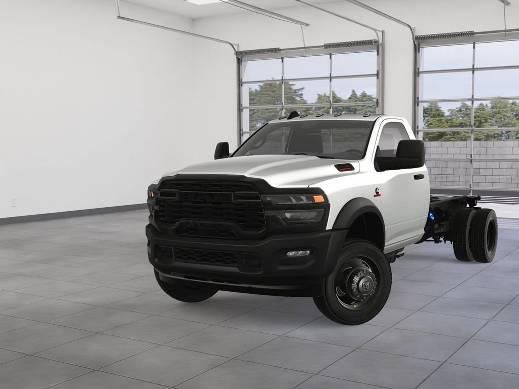 New 2025 Bright White Clearcoat RAM Tradesman image 2