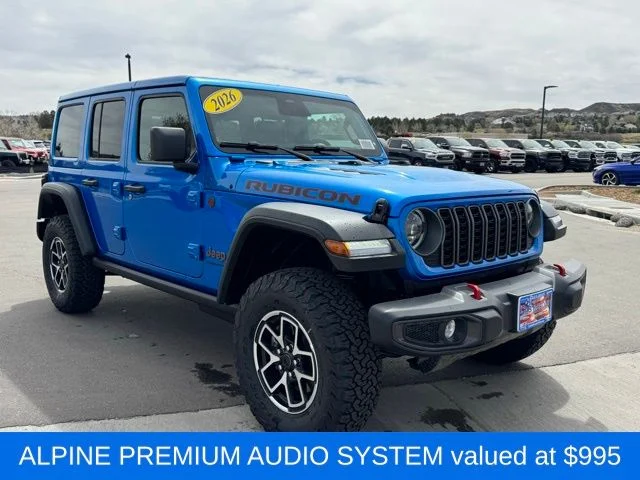 Used 2026 Blue Jeep Rubicon image 9