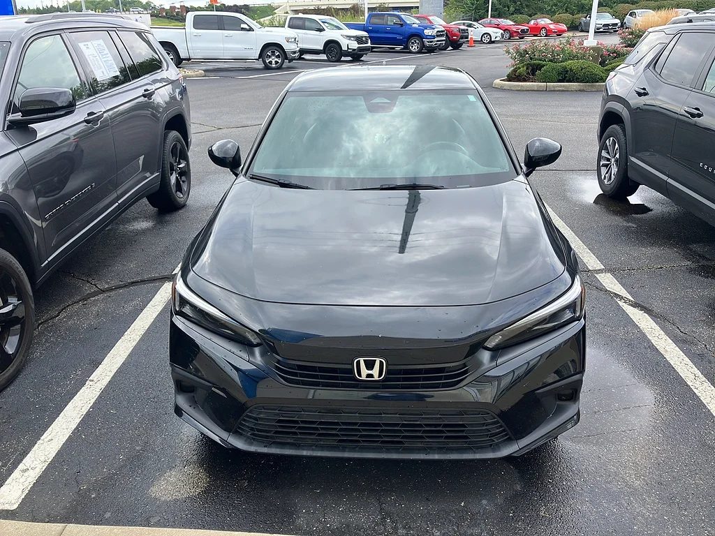 Certified Used 2024 Crystal Black Pearl Honda Sport image 2