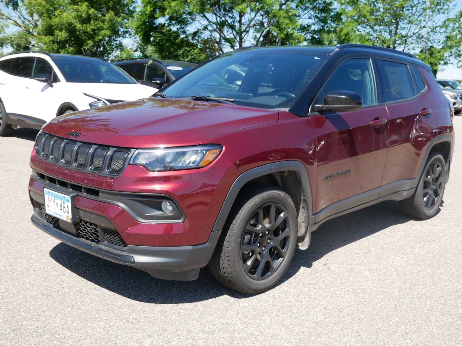 Used 2022 Jeep Compass Altitude with VIN 3C4NJDBB8NT226659 for sale in Mankato, Minnesota