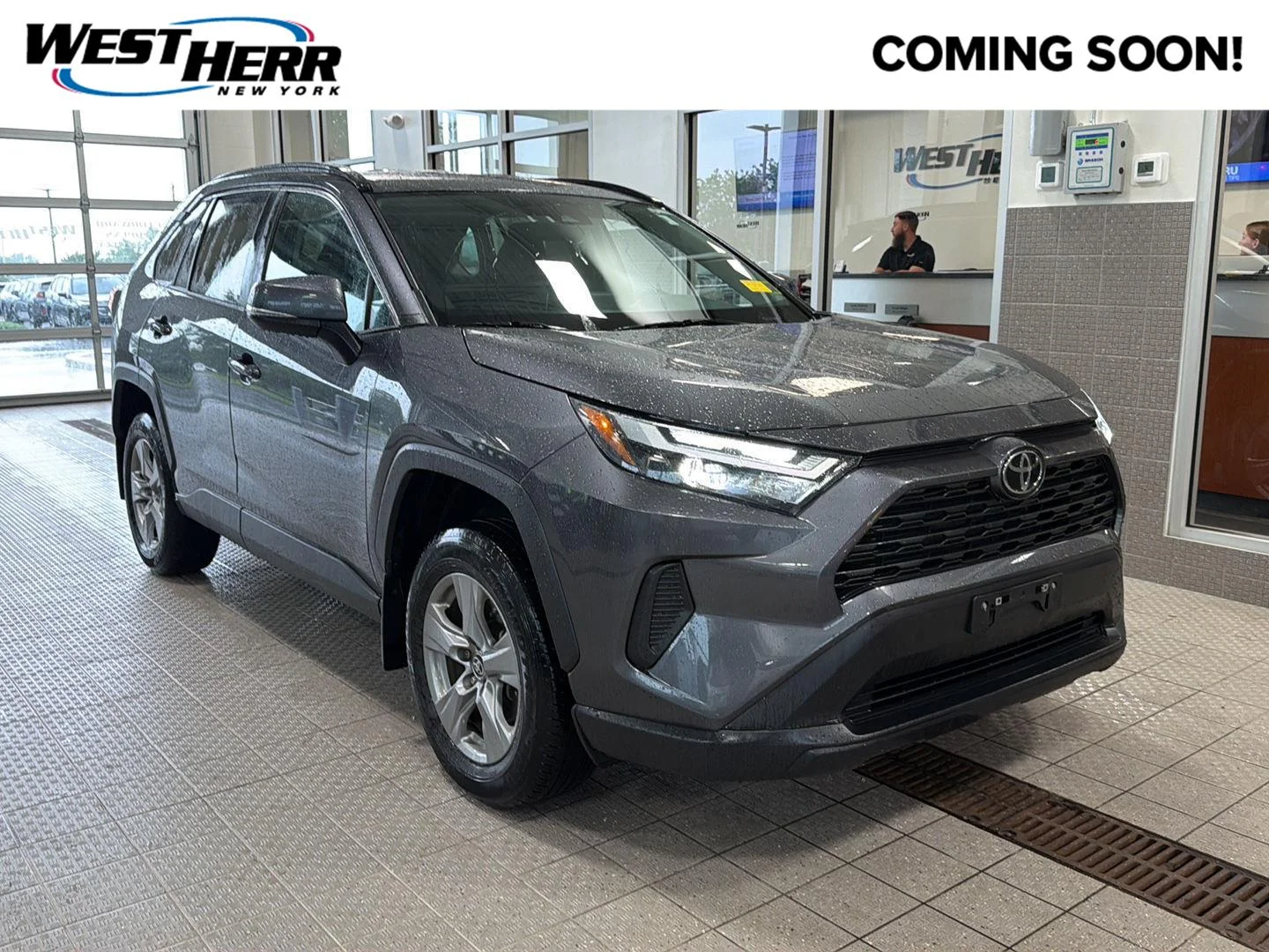 Used 2024 Magnetic Gray Metallic Toyota XLE image 1