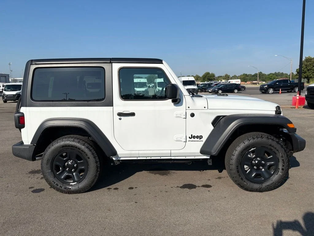 New 2026 Bright White Clear-Coat Exterior Paint Jeep Sport image 9