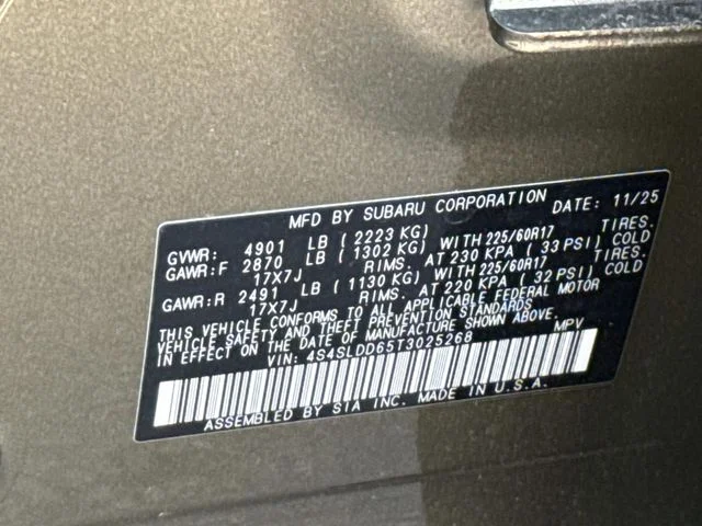 Used 2026 Brown Subaru Premium image 31