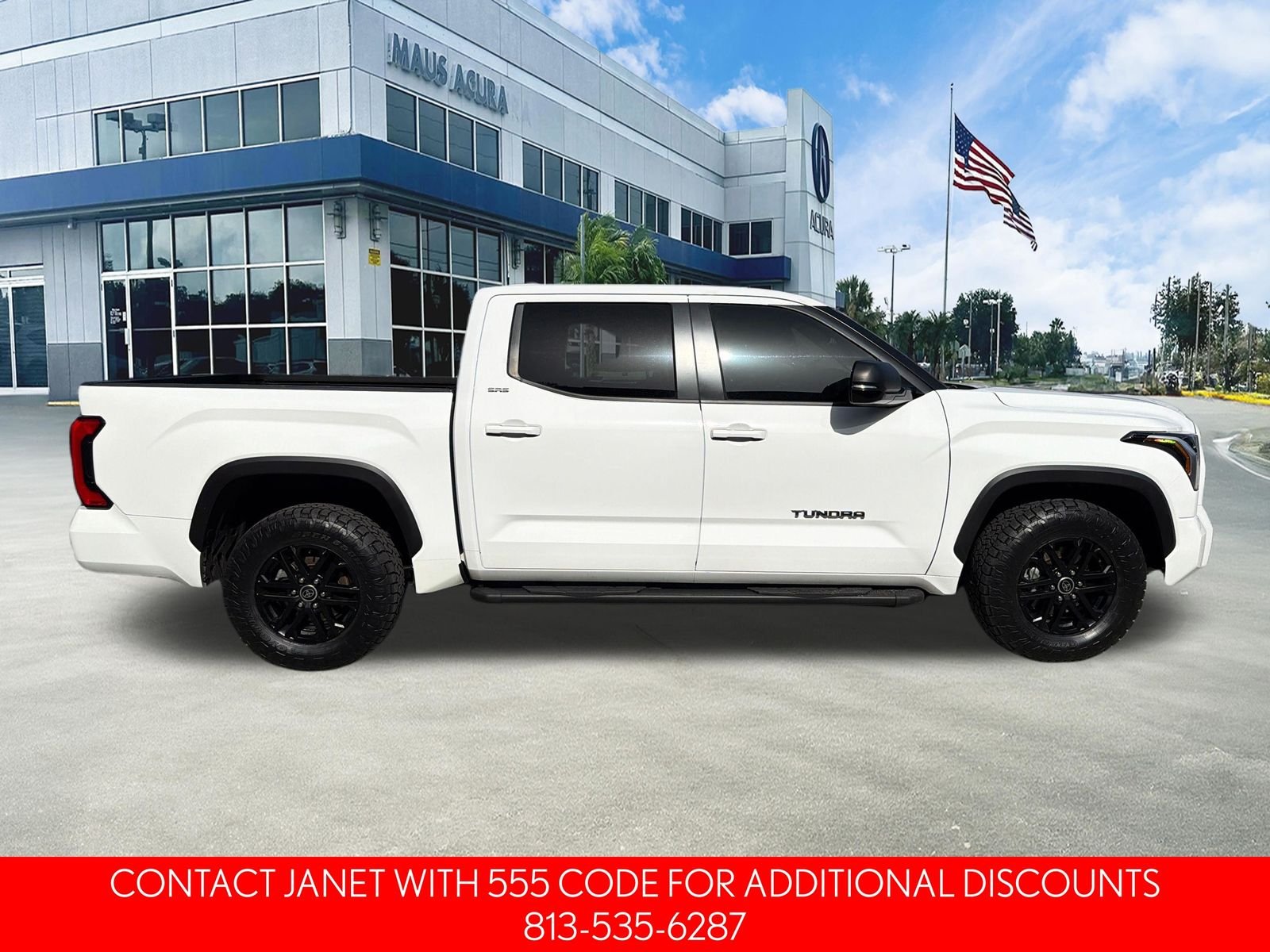 Used 2024 White Toyota SR5 image 3