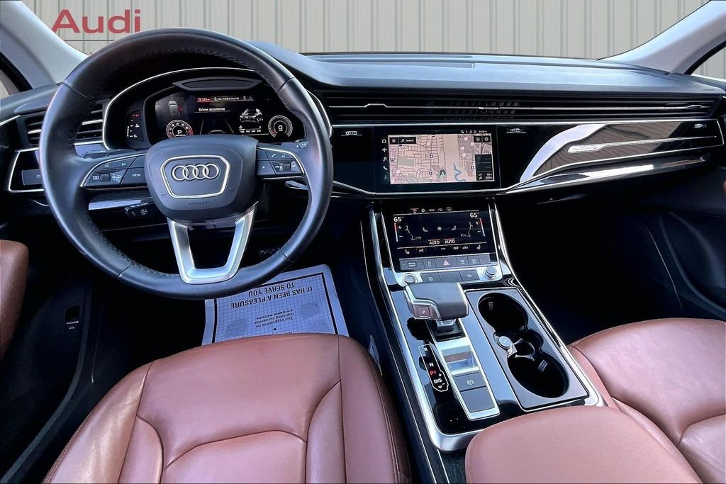 Used 2022 Blue Audi 55 Premium image 7