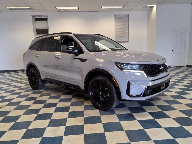 Used 2023 Gray Kia SX-Prestige image 1