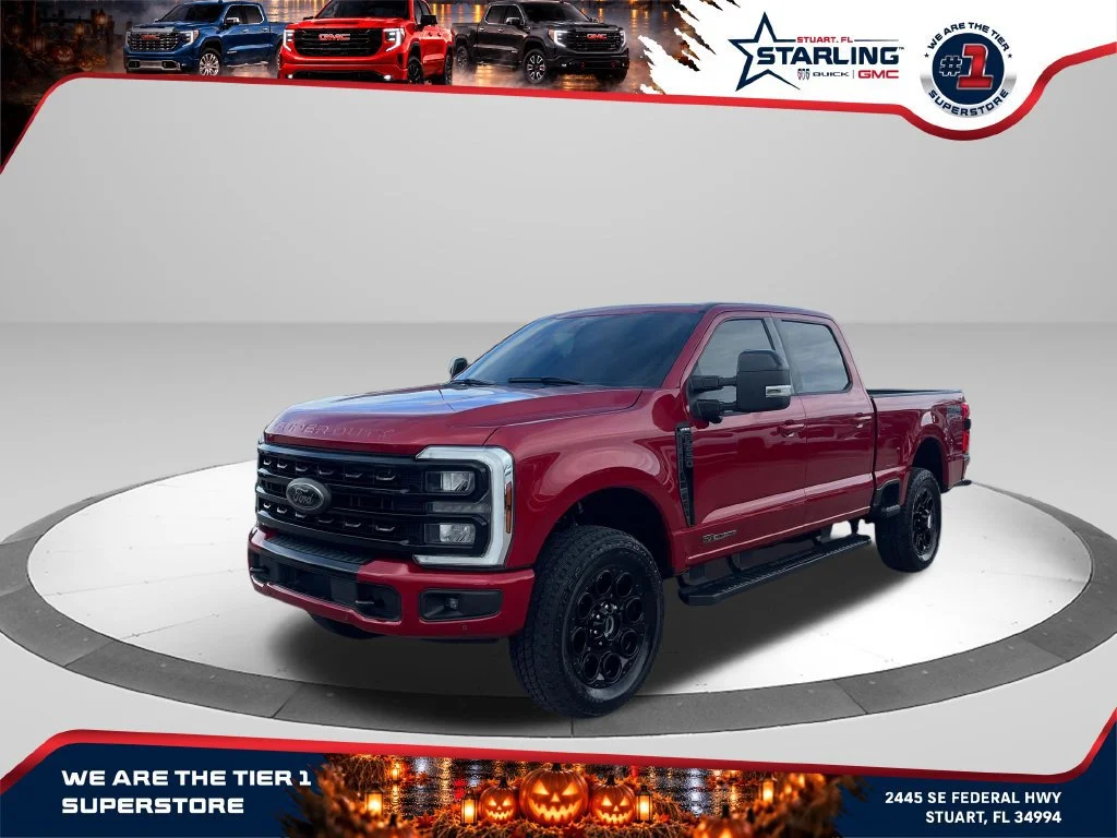 Used 2024 Red Ford LARIAT image 1