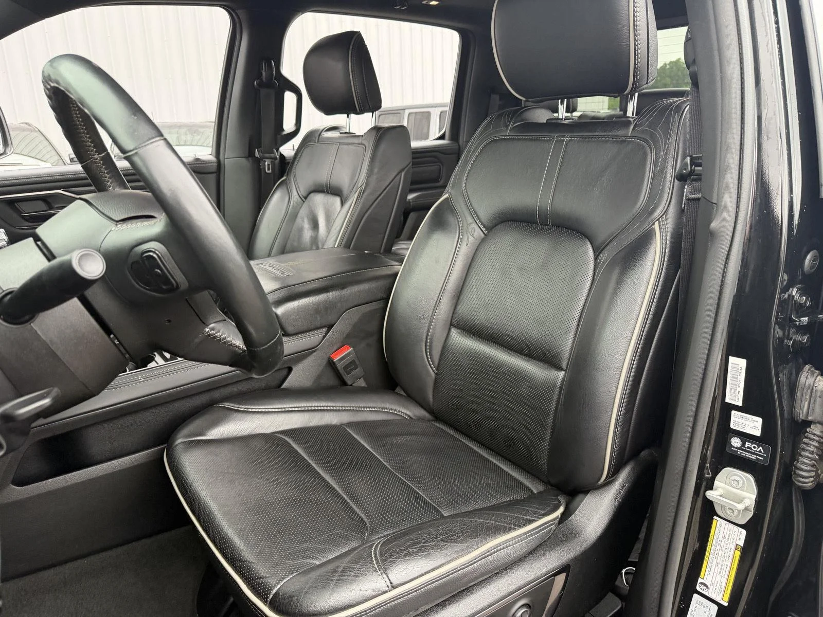Used 2024 Diamond Black Crystal Pearlcoat Ram Limited image 16