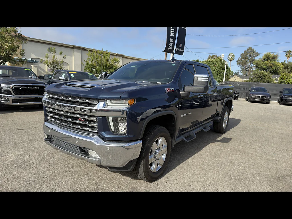 Used 2021 Northsky Blue Metallic Chevrolet LTZ image 2