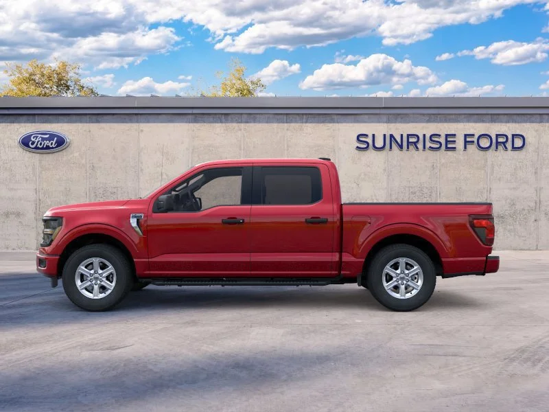 New 2026 Ruby Red Metallic Tinted Clearcoat Ford XLT image 3