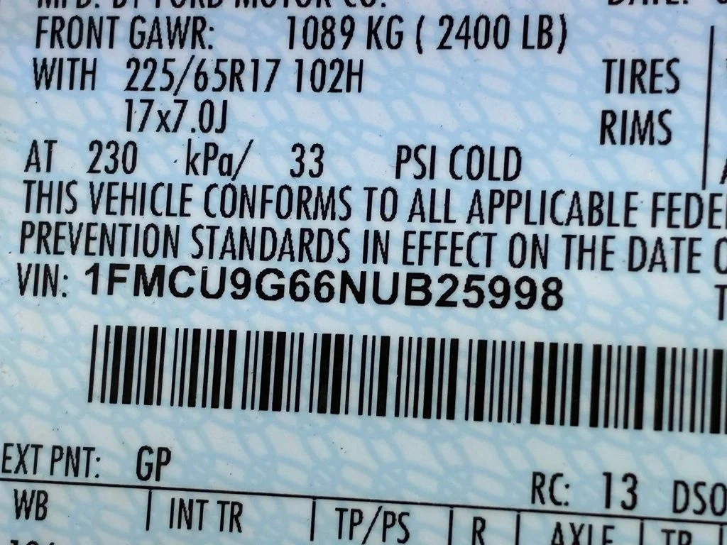 Used 2022 Blue Ford SE image 43