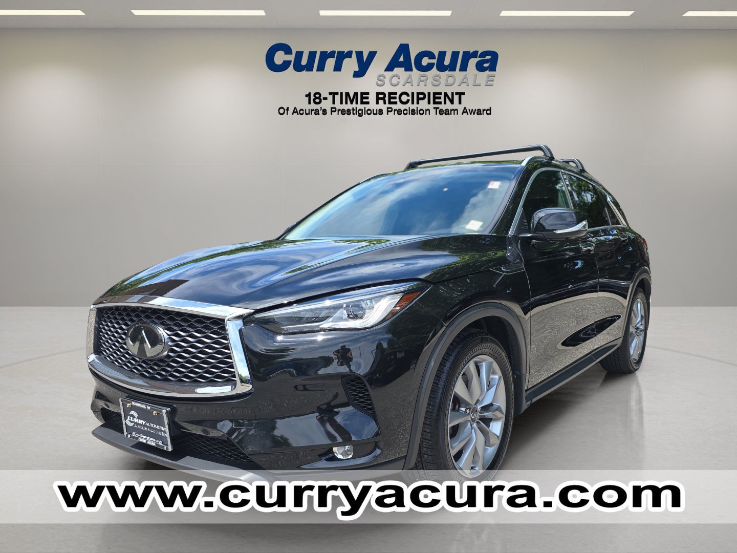Used 2022 Black INFINITI ESSENTIAL AWD image 1