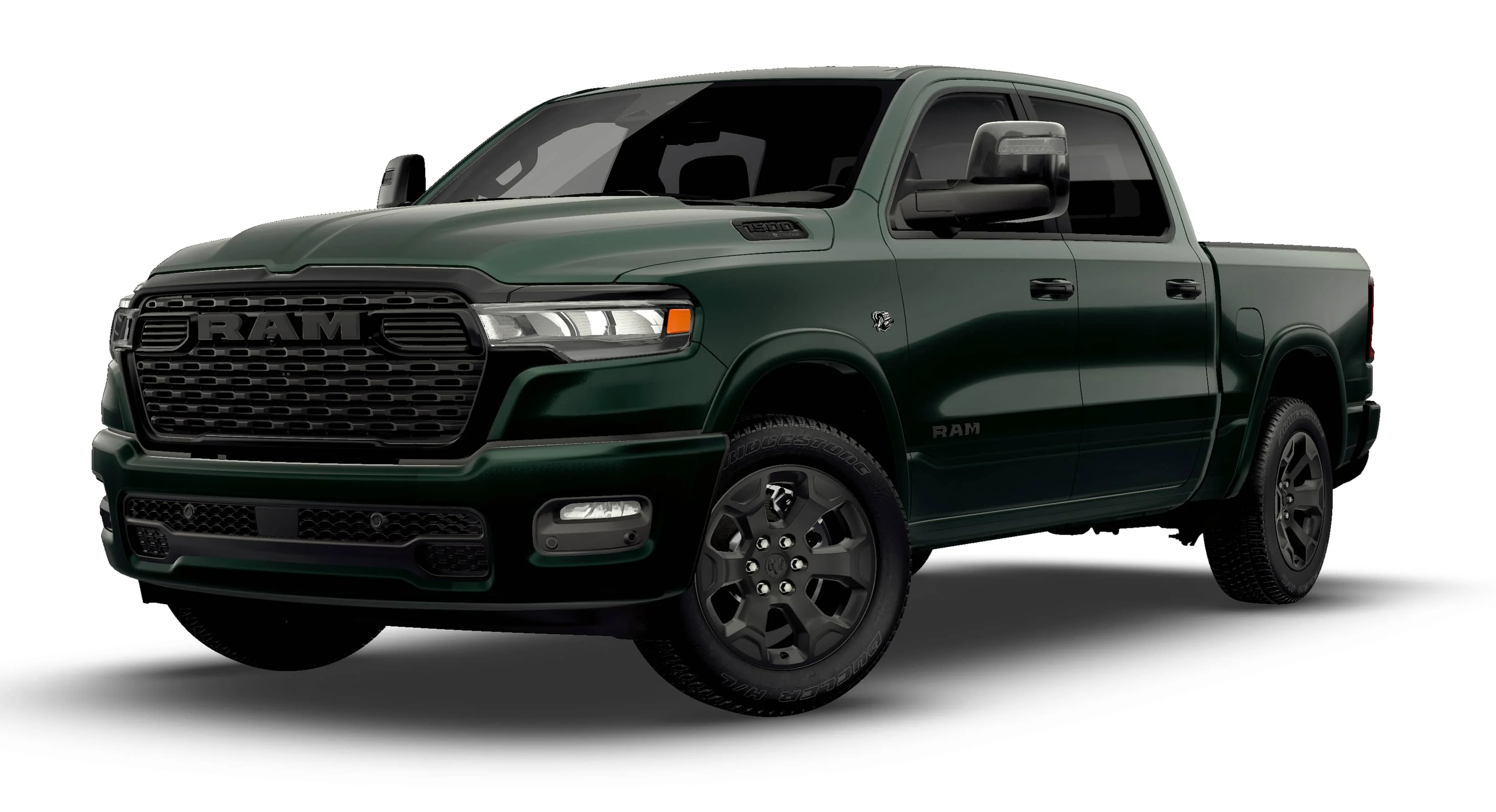 New 2026 Serrano-Green Metallic Exterior Paint RAM BIG HORN image 13