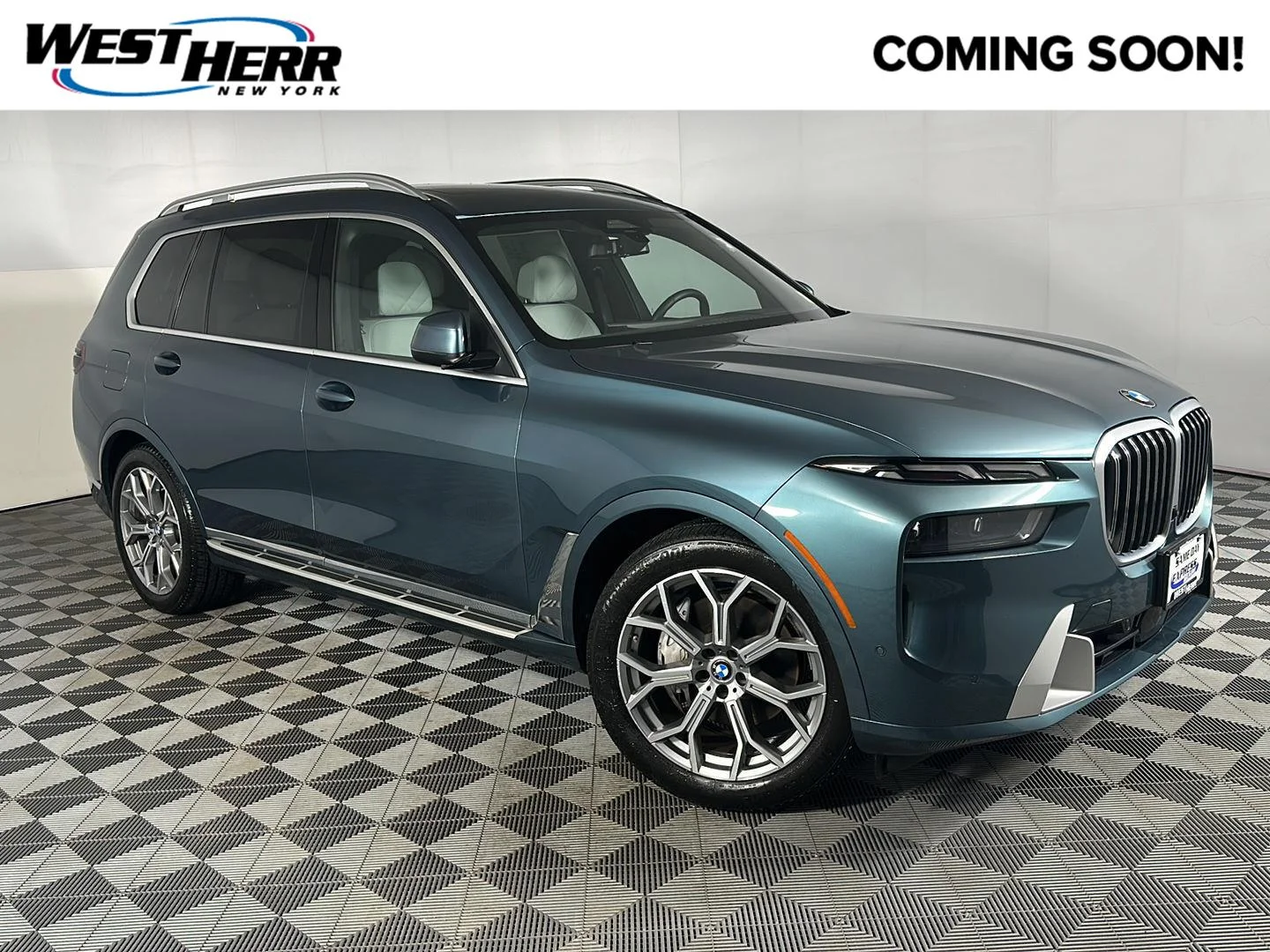 Used 2024 Blue Ridge Mountain Metallic BMW xDrive40i image 1