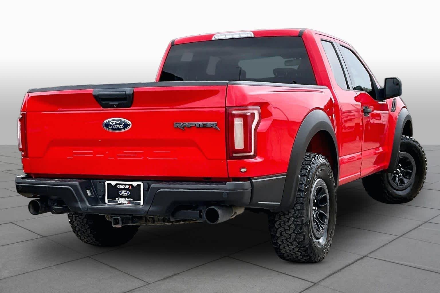 Used 2018 Race Red Ford Raptor image 7