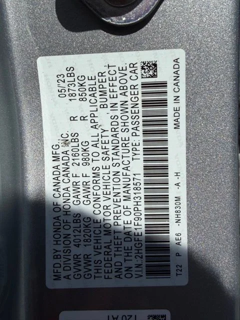 Used 2023 Gray Honda Touring image 32