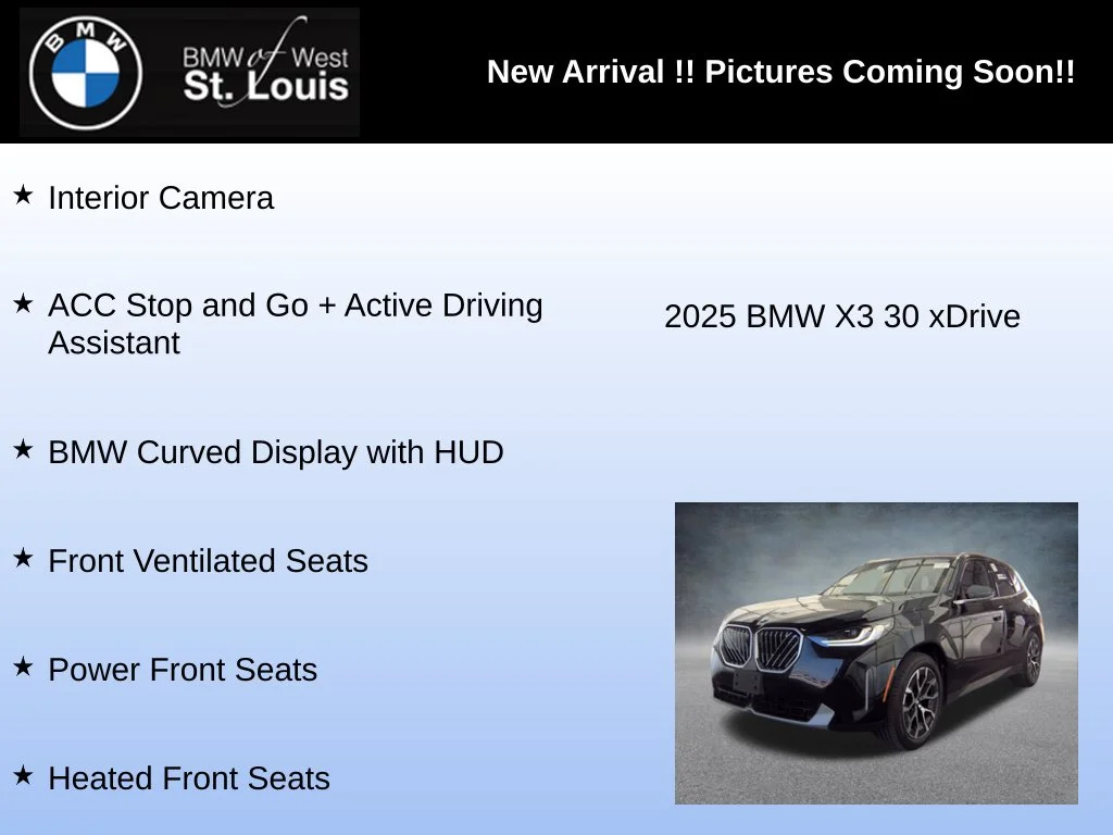 Used 2025 Black BMW 30 xDrive image 12