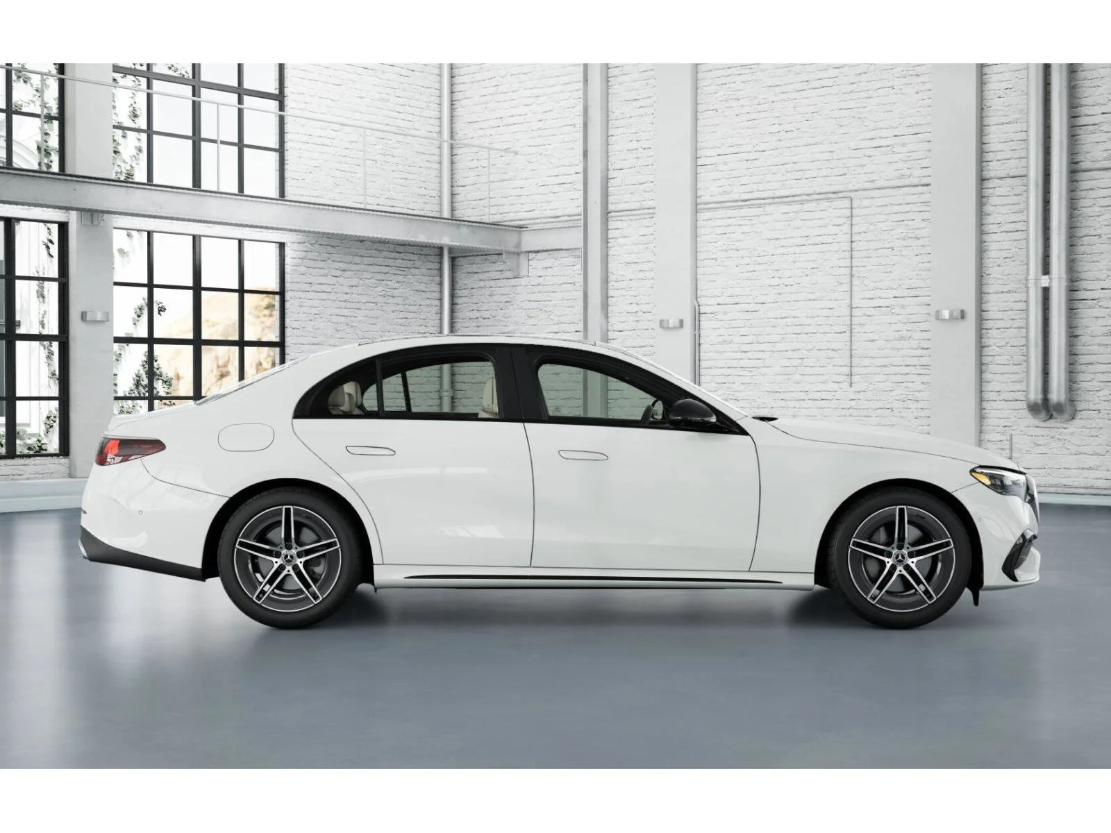 New 2026 POLAR WHITE Mercedes-Benz E 350 image 2