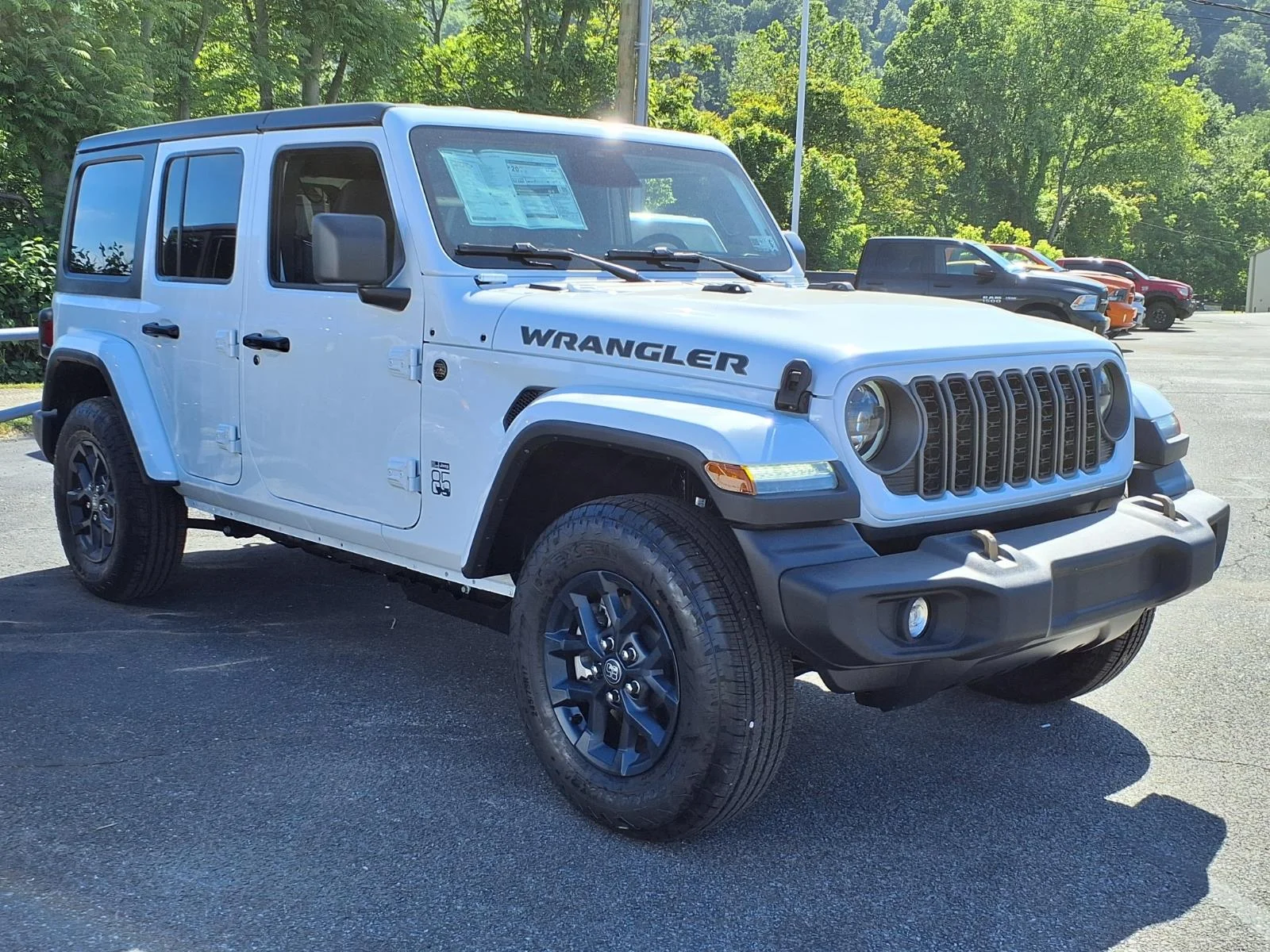 New 2026 Bright White Clearcoat Jeep 85th Anniversary Edition image 1