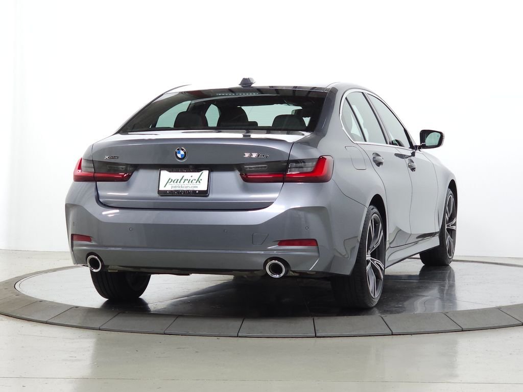 Used 2024 Gray Metallic BMW 330i xDrive image 13