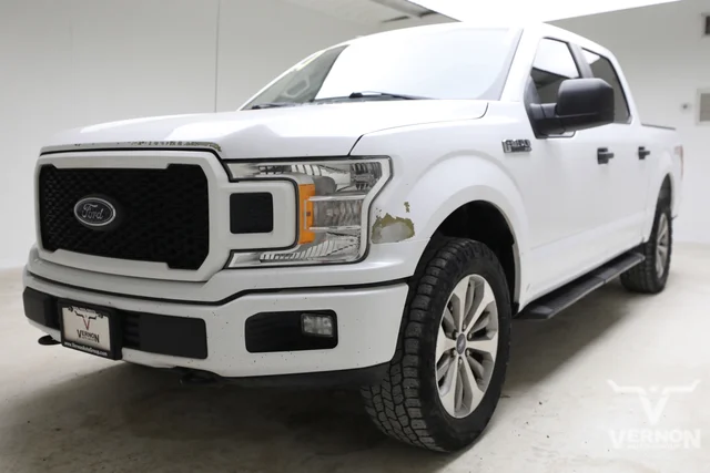 Pre-Owned 2018 Ford F-150 XL STX Crew Cab 4x4